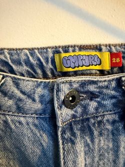 Empyre Relax Loose Skate Baggy Blue Wash Denim Jeans
