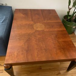 Ethan Allen Solid Wood Table – $100