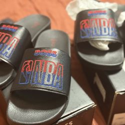 Boss NBA Slide Black Size 11 And 12 New 