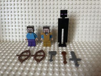 Minecraft Enderman & Steve’s.
