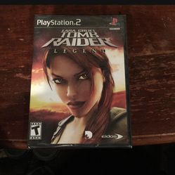 Lara Croct Tomb  Raider Legend Ps2 Game 