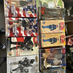 USMC GI Joe, McFarlanes, Elite Fighting Force, American Fighting Soldier Action Figures