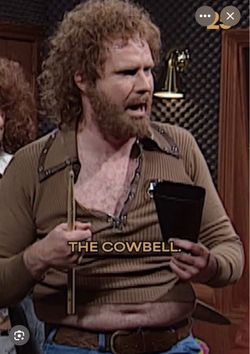 More cowbell! SNL Halloween costume