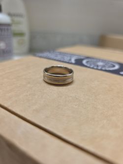 Men's Lorell Wedding Band 10k White Gold (Best Offer)