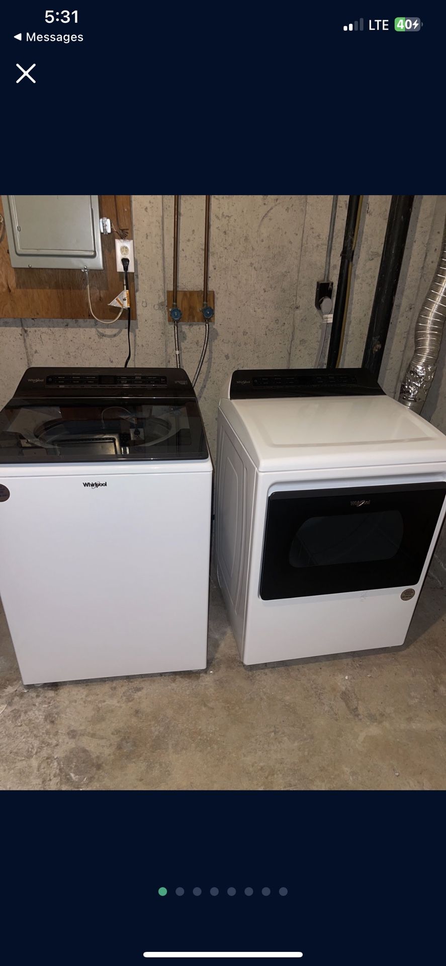 Whirlpool Washer/Dryer