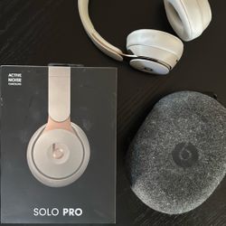 Beats Solo Pro Wireless Noise Canceling On Ear Headphones 