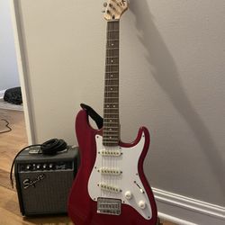 Squire Electric Guitar & Amp