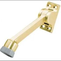 Trimco heavy duty commercial grade 4" Door holder, toggle kick down.