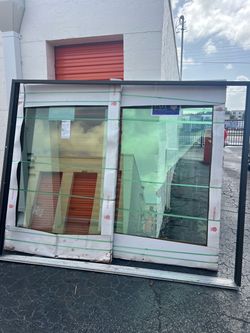 Sliding door PGT de impacto con marco nueva