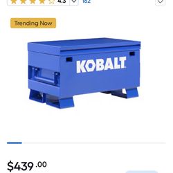 Kobalt Job Box Brand New 