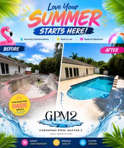 Reno de piscinas y MAS