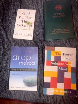 Abunch of books sold separately or together