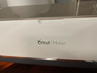 Cricut Maker Machine + Assorted New Blades