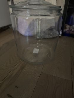 Large Glass Container 