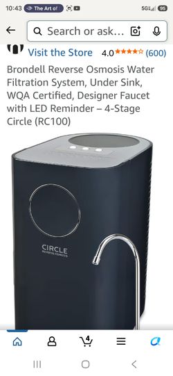 Water filtration system new