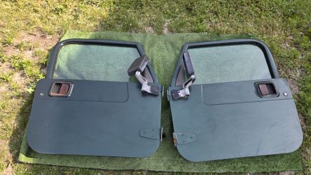 Jeep TJ Wrangler OEM Full Doors Driver Passenger Beryl Green PGV 1997-06