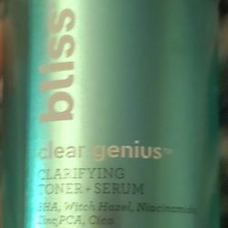 BLISS CLEAR GENIUS CLARIFYING TONER SERUM