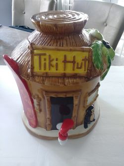 Tiki Hut Drink Dispenser