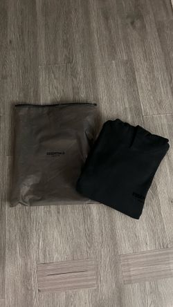 Essentials Black Hoodie