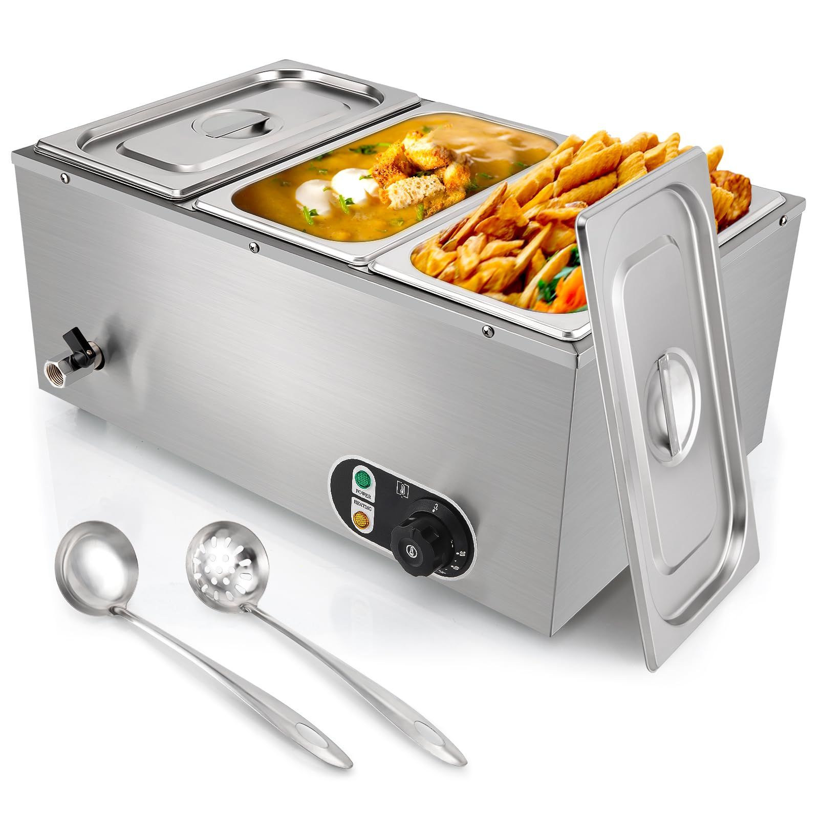 Commercial Food Warmer 3 Pan