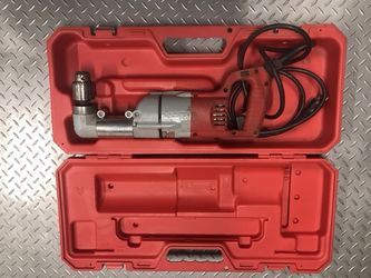 Right angle drill works well