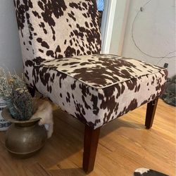 Cow Print Chair 