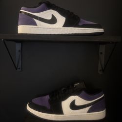 Air Jordan 1 Low Court Purple 