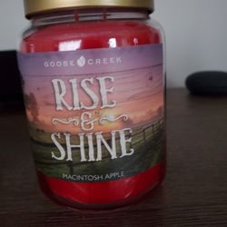 Goose Creek Rise & shine candle