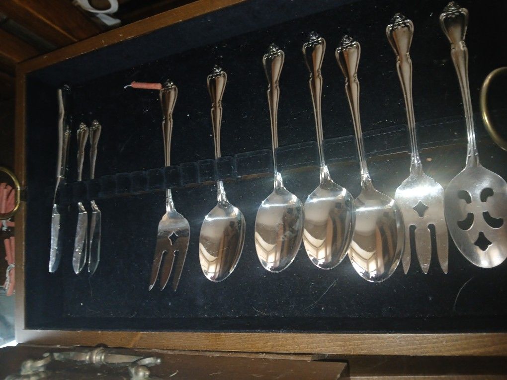 Antique 1884 Stainless Steel Utensil Set