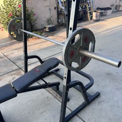 Weights And Bench