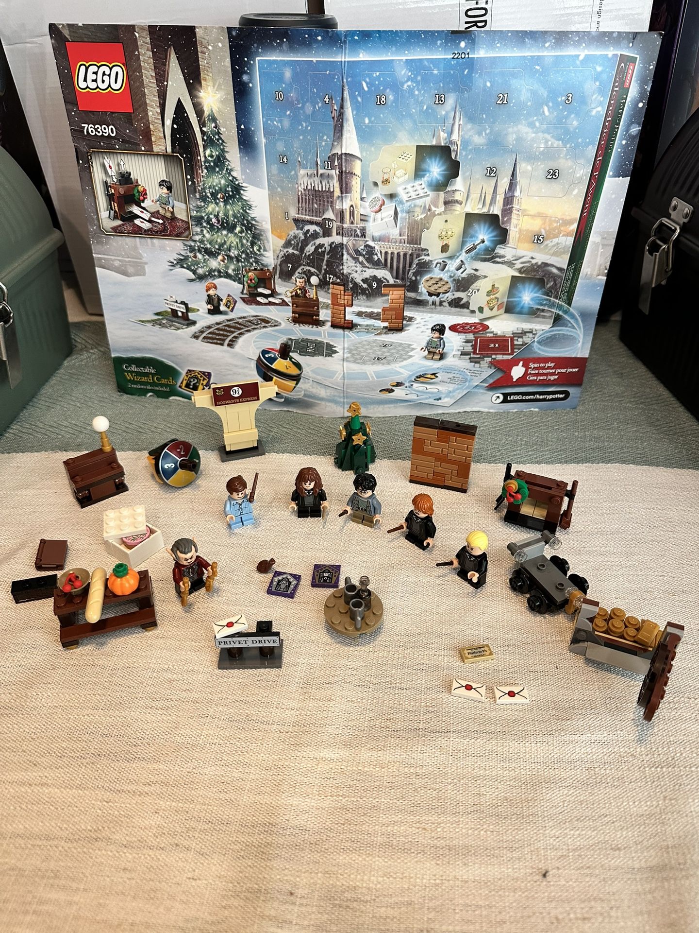 76390 LEGO Harry Potter Advent Calendar (INCOMPLETE)