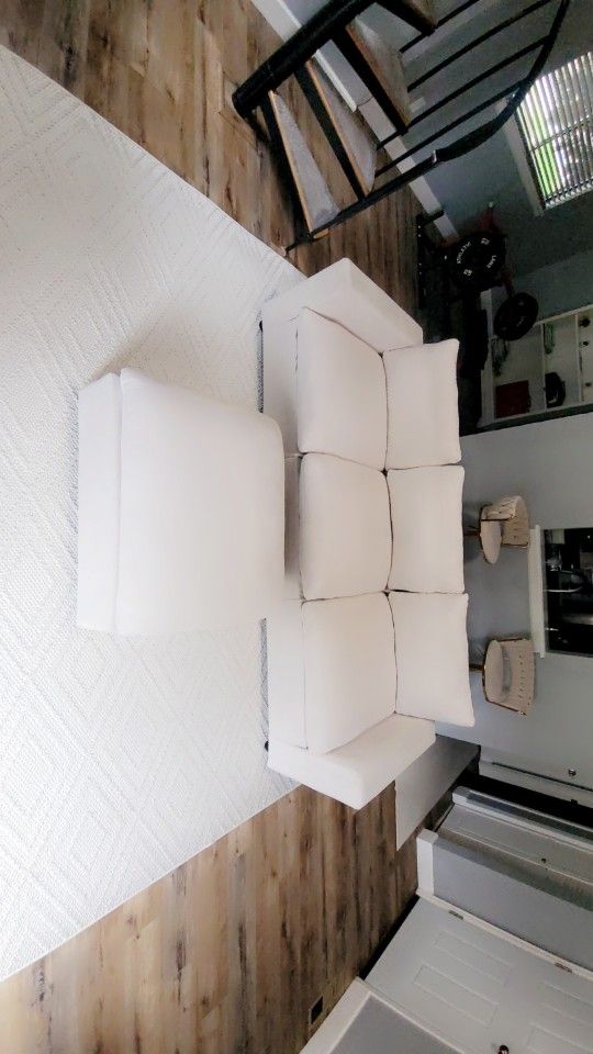 Pillow Couch And Ottoman