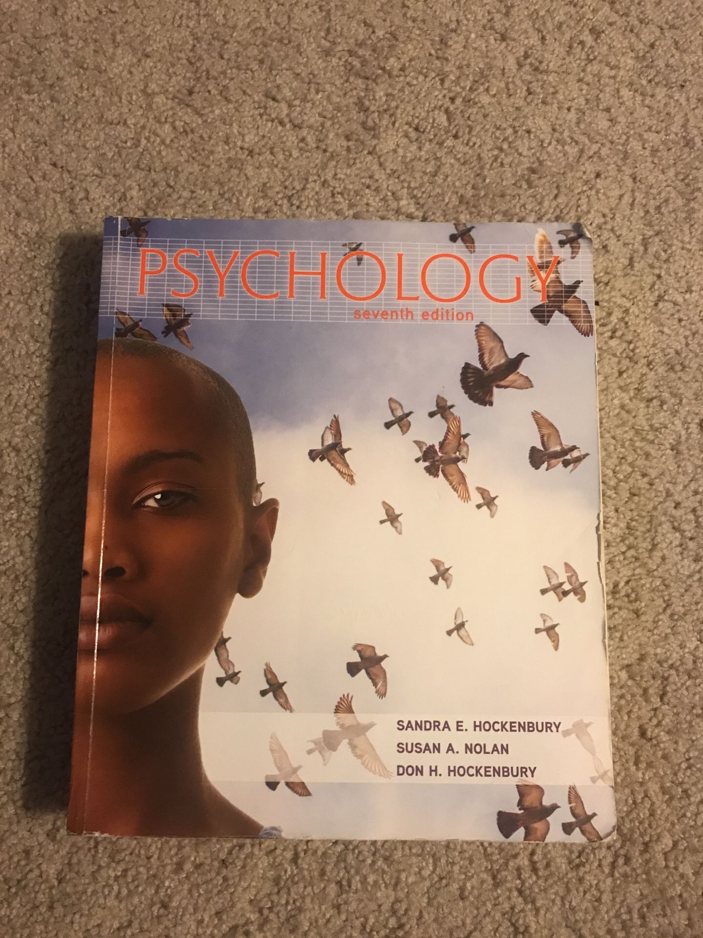 Psychology 7th edition book.