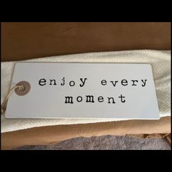 “Enjoy Every Moment” Wall Decor