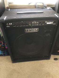Fender Bass Amplification , sounds great