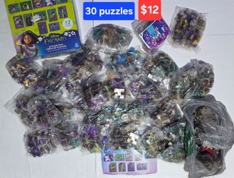 Disney Encanto Jigsaw Puzzles Lot of 30