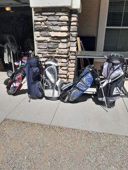 5 different Golf Bags $15-$20 each See All Photos Read Description