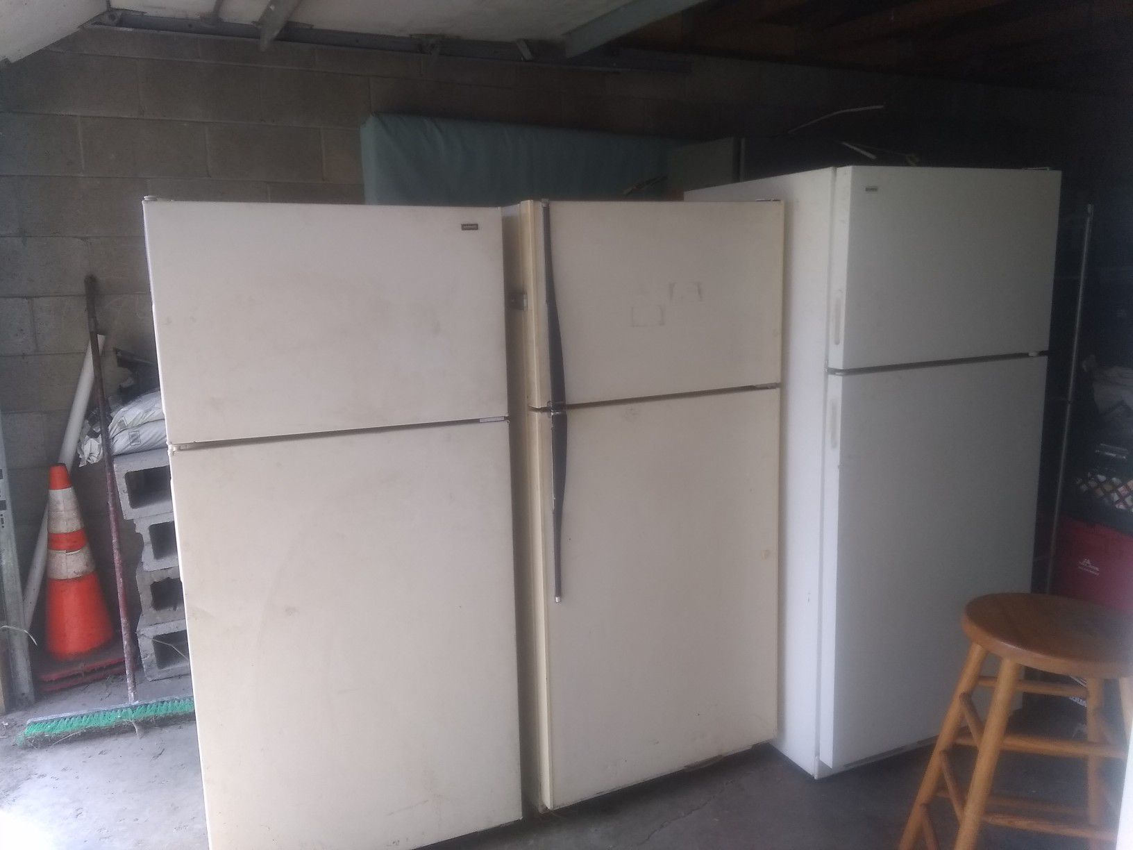 4 refrigerators