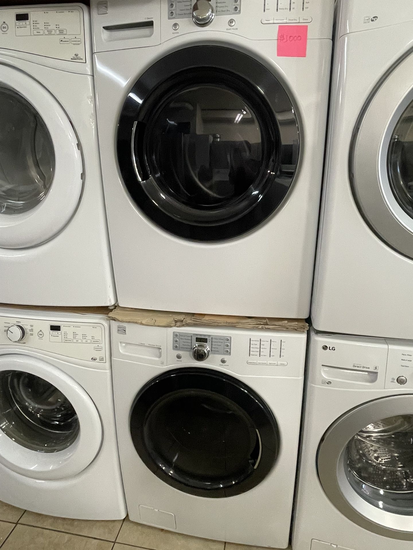 Kenmore Front Load Washer And Electric Dryer