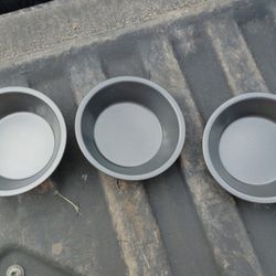 Three Small Cake Pans