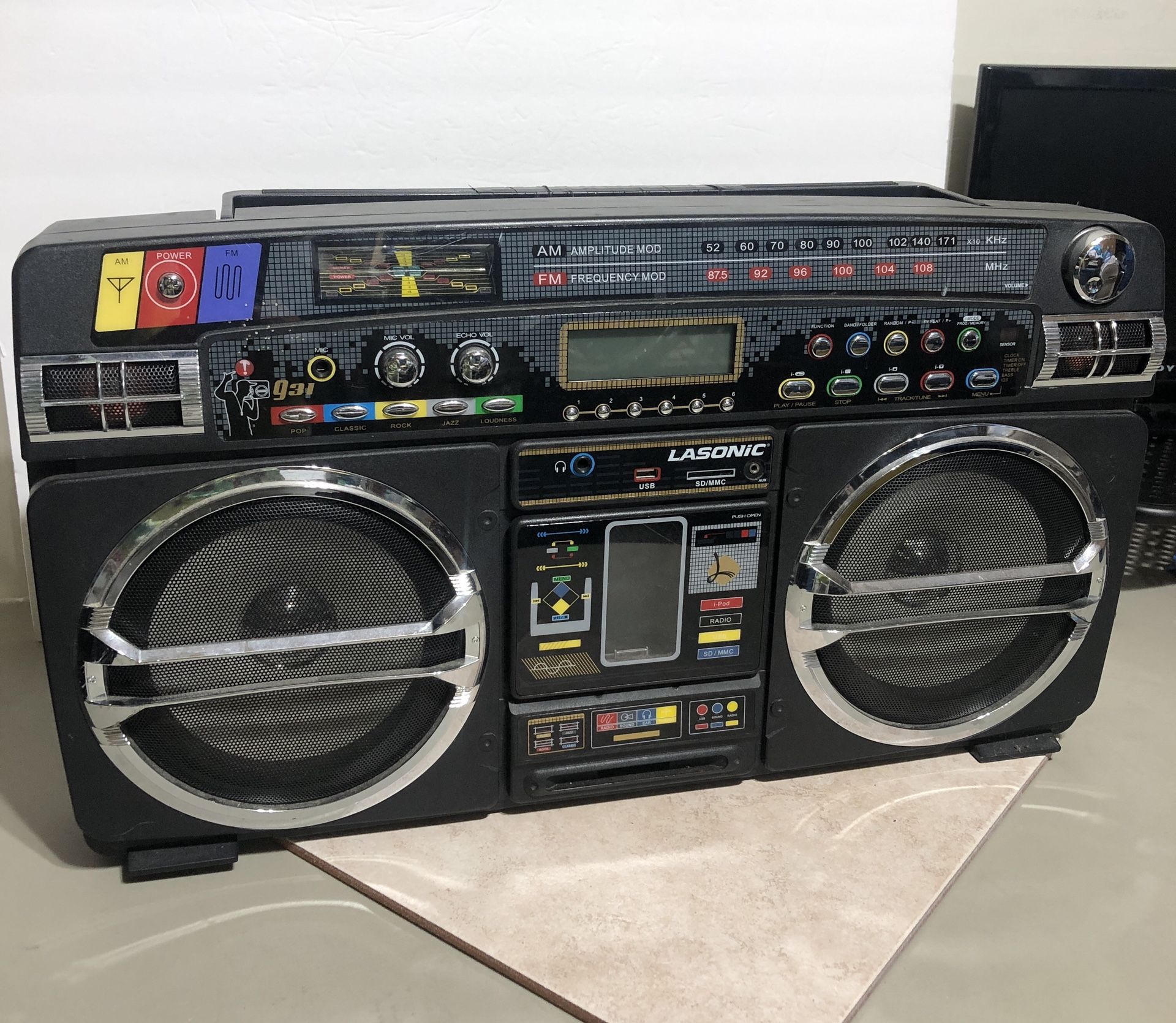 Lasonic i931 Vintage BoomBox for Sale in Vancouver, WA OfferUp