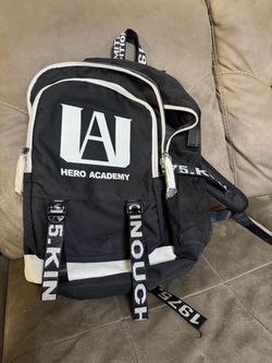 My Hero Academia UA Hero Academy Black Backpack Anime School Bag