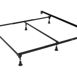California King Metal Bedframe Black