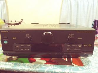 Technics AV Control Receiver, built in digital surround decoder; Dolby digital; Connect video, audio, digital equipment. Remote included.