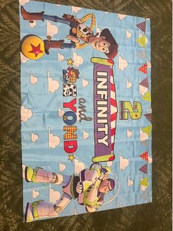 Toy story birthday backdrop