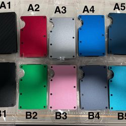 RFID Blocking Credit Card Wallet with money strap.