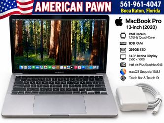 Apple MacBook Pro 13" 2020 Intel Core i5 8GB RAM 256GB SSD w/ Charger