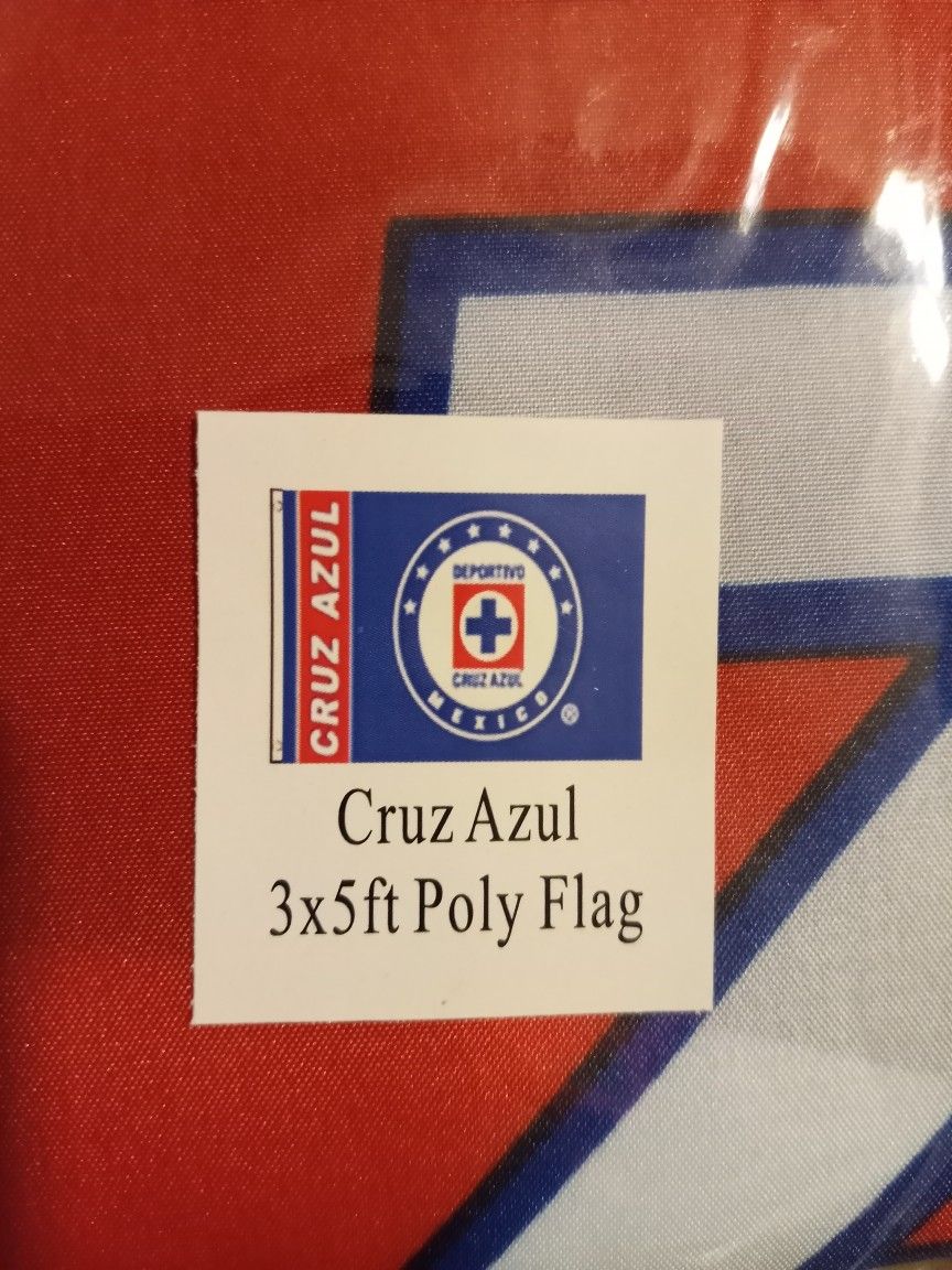 Bandera De Cruz Azul.