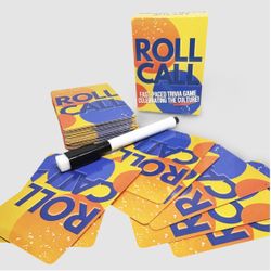 ROLL CALL: Trivia game, new