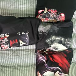 Hunter x Hunter , attack On Titan , Demon Slayer  Hoodies 